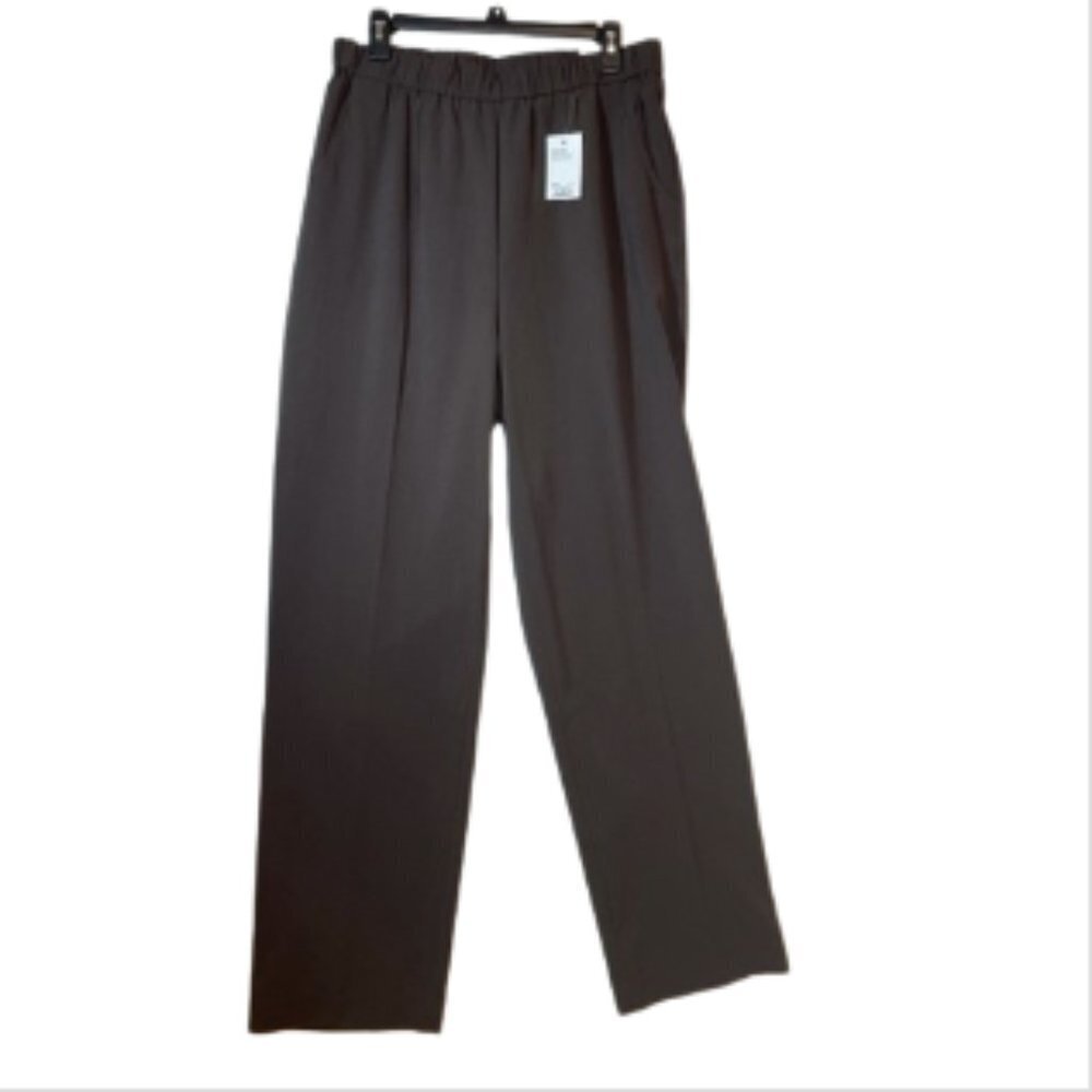 Croft & Barrow Brown Straight mid-rise  The Classic Dress Pant 16WL